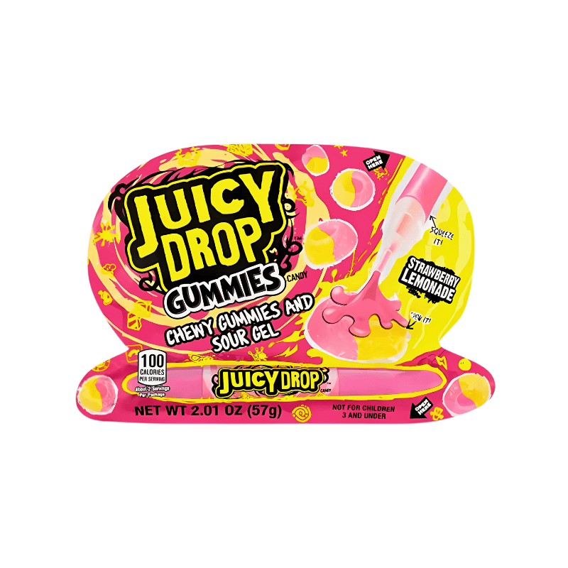 Xtreme Juicy Drop Gummies & Sour Gel - Strawberry Lemonade