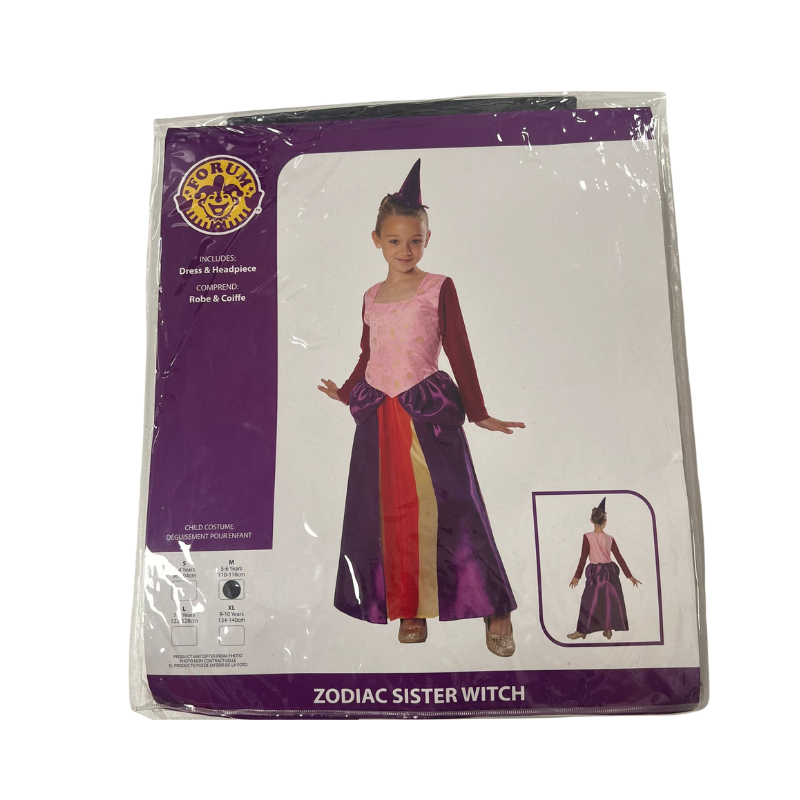 Zodiac Sister Witch Medium 5- 6 Yrs