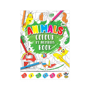 Animal Colour By Numbers Book