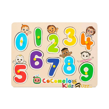 Cocomelon Number Peg Board