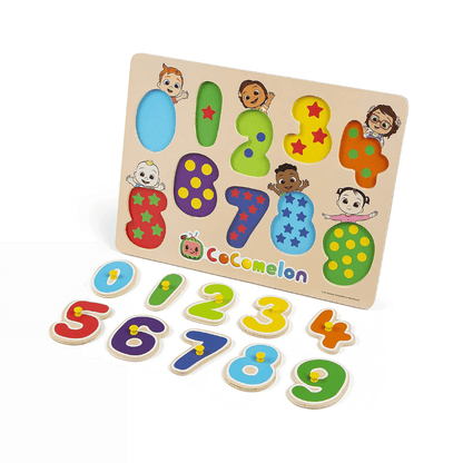 Cocomelon Number Peg Board