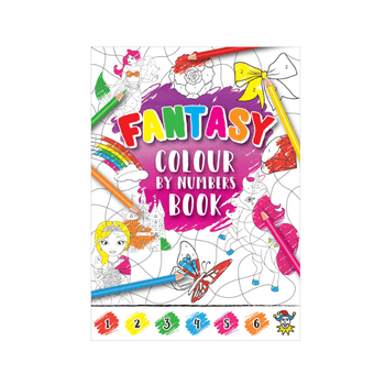 Fantasy Colour By Numbers book