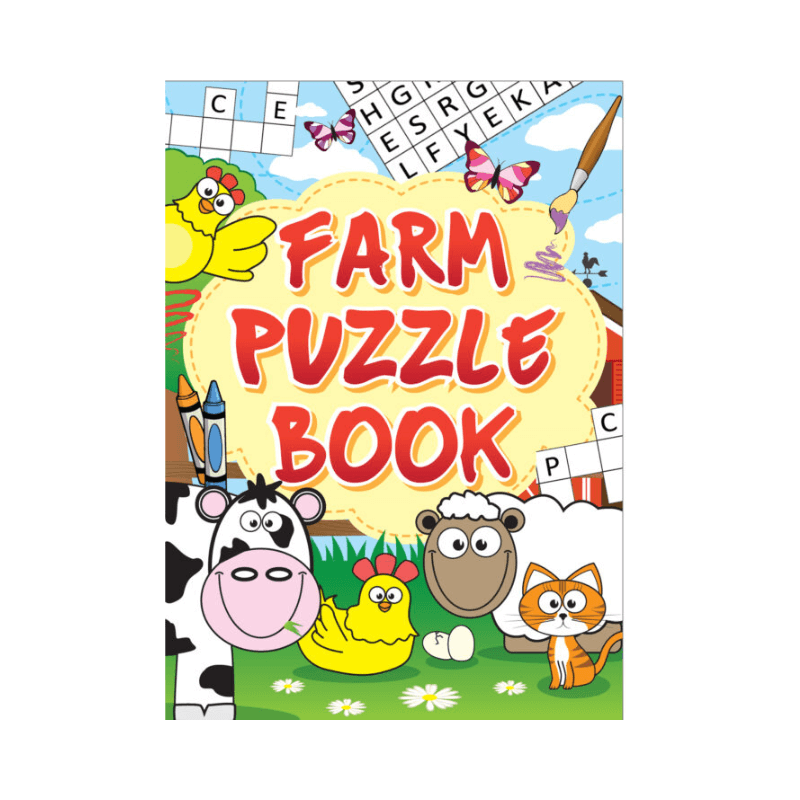 Farm Puzzle Book