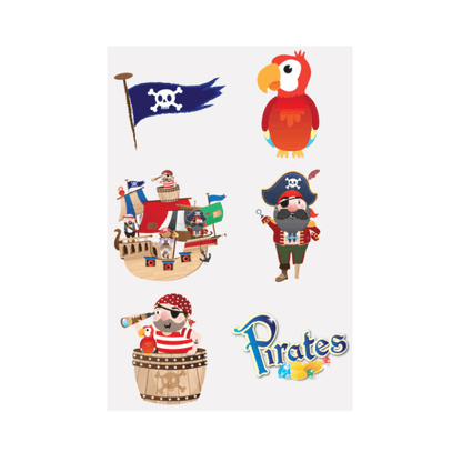 Pirates Temporary Tattoos