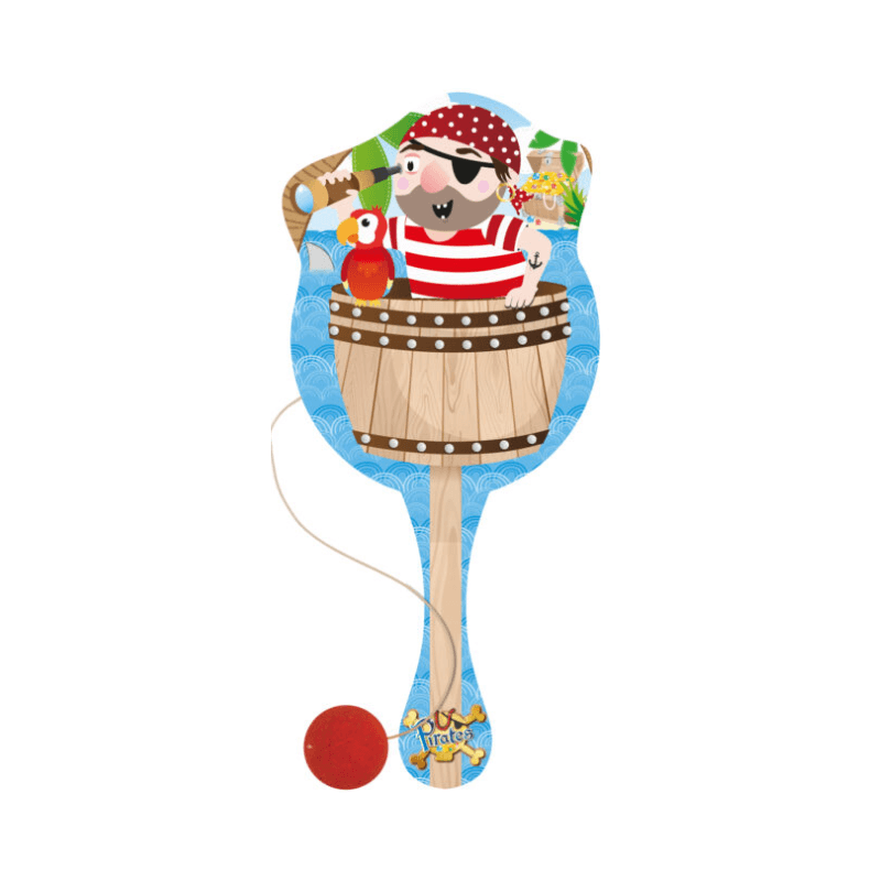 Pirate Paddle Bat & Ball