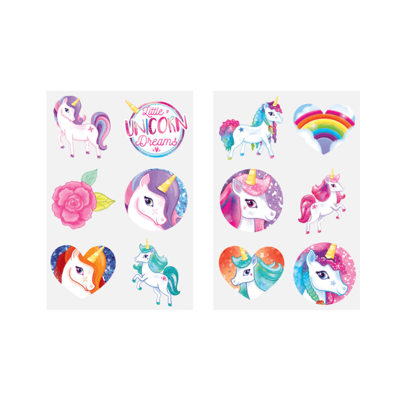 Unicorn Temporary Tattoos