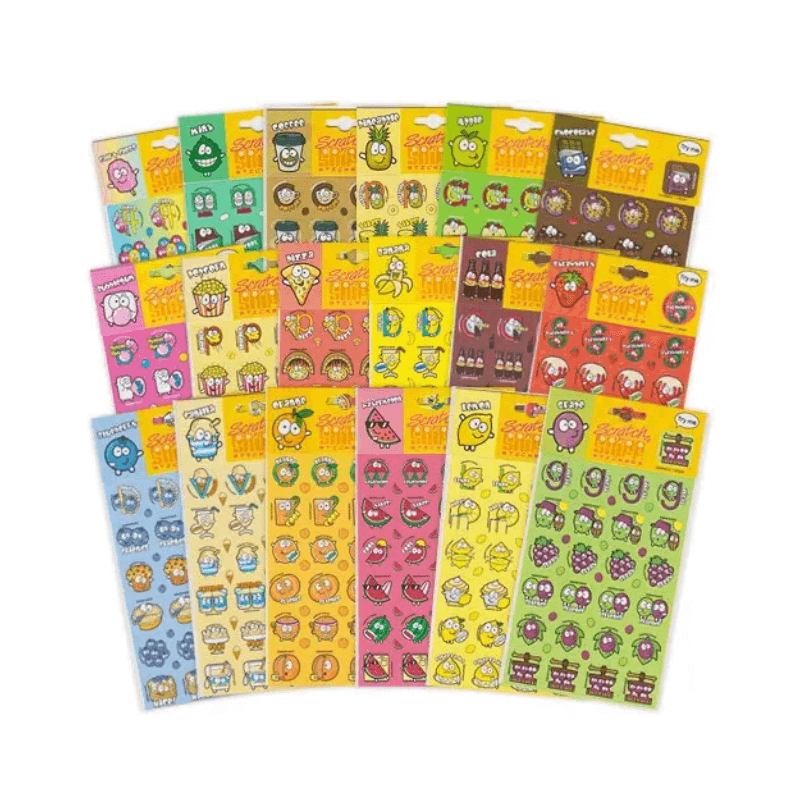 Vanilla Scratch & Sniff Sticker Sheet